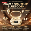 Écouteurs Bluetooth TWS 2-en-1 – Jour & Nuit