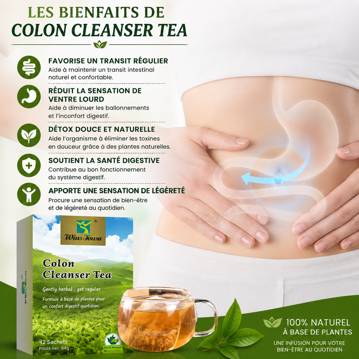 Thé Colon Cleanser – Retrouvez un confort digestif au quotidien